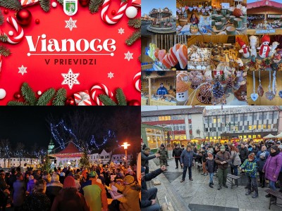 Vianoce v Prievidzi 2023 - Vianočné trhy a kompletný program