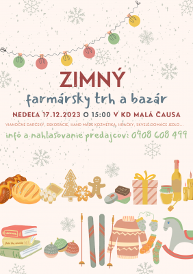 Zimný Bazár & Farmársky trh