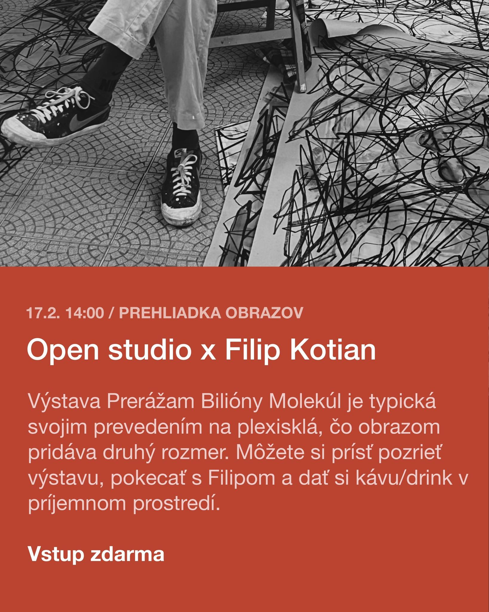 Open studio x Filip Kotian