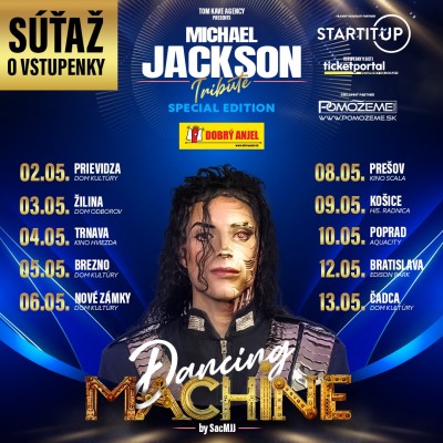 DANCING MACHINE MICHAEL JACKSON TRIBUTE - SPECIAL EDITION - Prievidza 2024