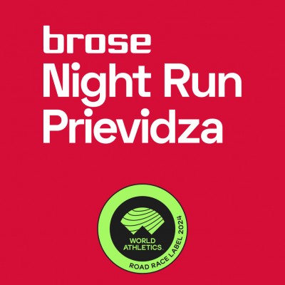 Brose Night Run Prievidza 2024 a Majstrovstvá Slovenska v cestnom behu na 10 km