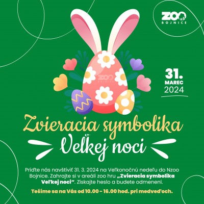 Zvieracia symbolika Veľkej noci – Veľká noc 2024 v Zoo Bojnice