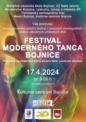 Festival moderného tanca Bojnice 2024