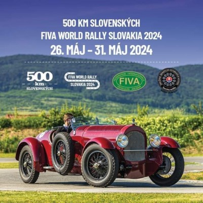 Bojnice - 500 KM SLOVENSKÝCH FIVA WORLD RALLY 2024 - preteky historických vozidiel