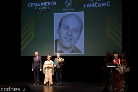Foto: Tváre mesta 2023 - Prievidzský anjel, Čestné občianstvo mesta Prievidza, Cena mesta Prievidza 34