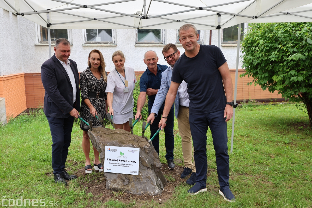 Foto a video: Kuchyňu a jedáleň v bojnickej nemocnici zrekonštruujú za takmer 6 miliónov eur