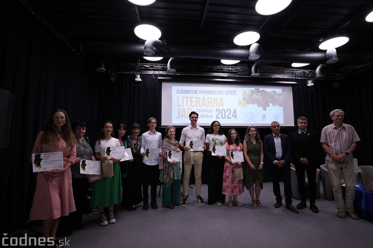 Foto: Literárna jar Ondreja Čiliaka 2024 – ocenení autori