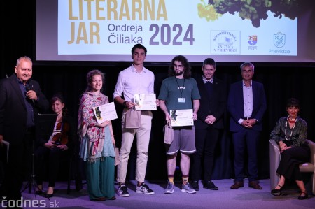 Foto: Literárna jar Ondreja Čiliaka 2024 – ocenení autori 16