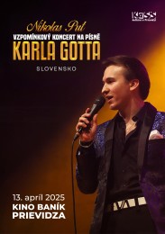 Spomienkový koncert Karla Gotta - Nikolas Put 0