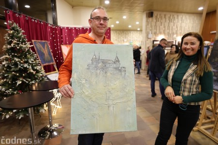 Dražbou diel na aukcii Vianočná  iskra verejnosť opäť podporí bojnickú nemocnicu a ZUŠ 60