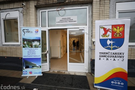 Foto a video: Bojnická nemocnica má nové  oddelenie anestéziológie a intenzívnej medicíny (OIAM) za viac ako 5,1  milióna eur. 1