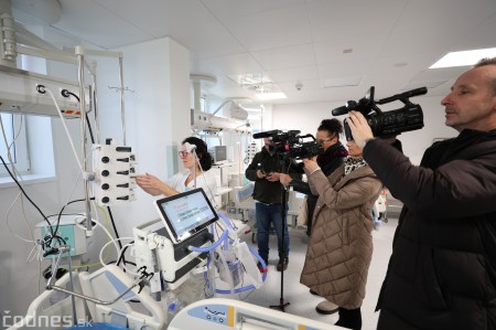 Foto a video: Bojnická nemocnica má nové  oddelenie anestéziológie a intenzívnej medicíny (OIAM) za viac ako 5,1  milióna eur. 13