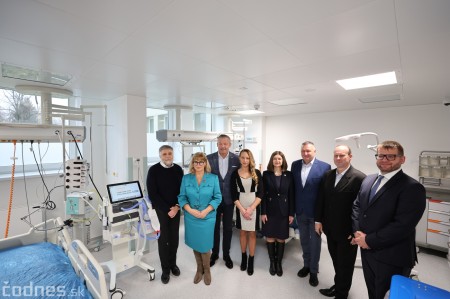 Foto a video: Bojnická nemocnica má nové  oddelenie anestéziológie a intenzívnej medicíny (OIAM) za viac ako 5,1  milióna eur. 26