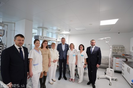 Foto a video: Bojnická nemocnica má nové  oddelenie anestéziológie a intenzívnej medicíny (OIAM) za viac ako 5,1  milióna eur. 27