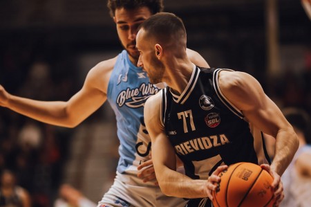 Foto: BC Prievidza v 27. kole základnej časti Tipos SBL predviedla veľký obrat proti Nitre Blue Wings a zvíťazila na domácej palubovke 93:89 0