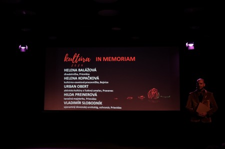 Foto: Výročné oceňovanie nositeľov kultúry na hornej Nitre KULTÚRA 2024. Zoznam ocenených Kultúra 2024. 36