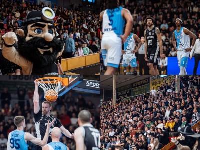 Foto: 3. zápas štvrťfinále play off - BC Prievidza - Nitra Blue Wings 74:77. Stav série - 1:2