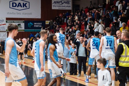 Foto: 3. zápas štvrťfinále play off - BC Prievidza - Nitra Blue Wings 74:77. Stav série - 1:2 32