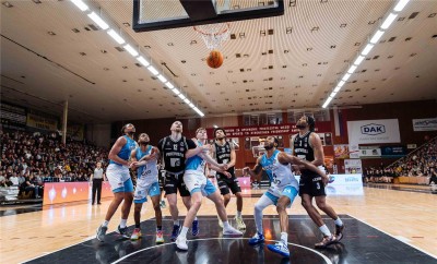 Foto (štvrťfinále play off): BC Prievidza vypadla. BC Prievidza - Nitra Blue Wings 84:87 (43:37)