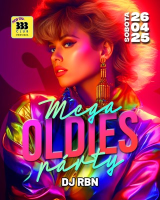🪩 MEGA OLDIES PARTY 🪩 So 26.4.