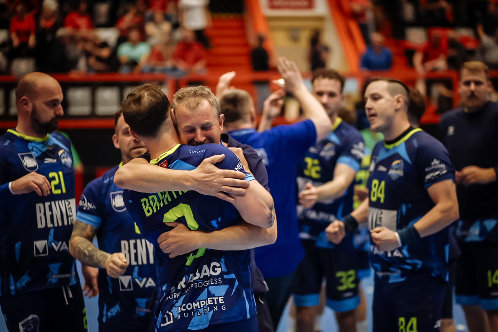Hádzanári HK Bojnice zdolali MŠK Považská Bystrica 33:32. V sérii hranej na tri víťazstvá prehrávajú 1:2 na zápasy.