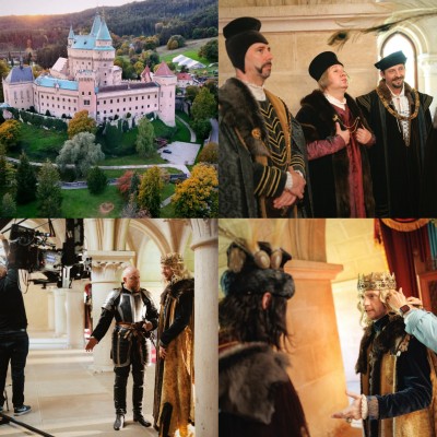 Foto: Na magickom Bojnickom zámku začala STVR nakrúcať novú vianočnú rozprávku Najväčší zázrak