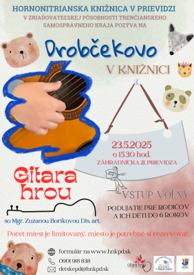 Drobčekovo v knižnici - Gitara hrou