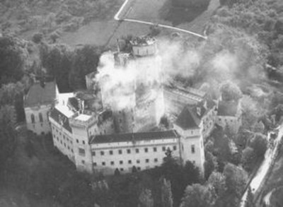 Foto: Požiar v Bojniciach pred 75 rokmi likvidovali i zaistenci z Novák