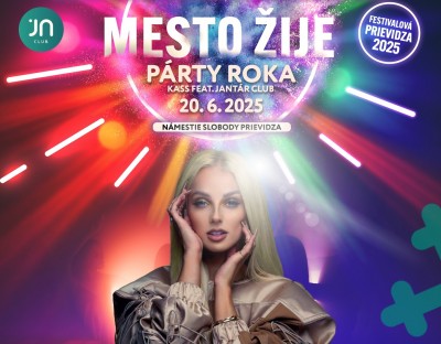 FESTIVALOVÁ PRIEVIDZA: MESTO ŽIJE - PÁRTY ROKA - SIMA + kompletný program