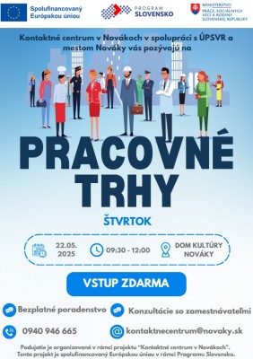 Pracovné trhy v Novákoch