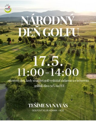NÁRODNÝ DEŇ GOLFU