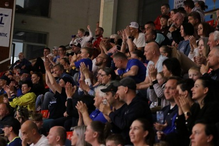 Foto: Prvý zápas o extraligový bronz - HK Bojnice – MHC Štart Nové Zámky 34:27 0
