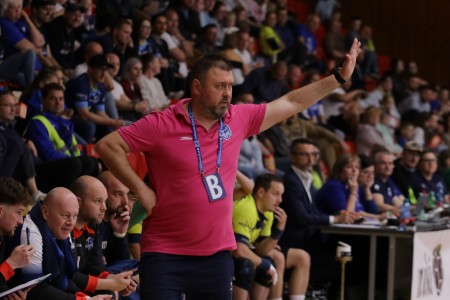Foto: Prvý zápas o extraligový bronz - HK Bojnice – MHC Štart Nové Zámky 34:27 2