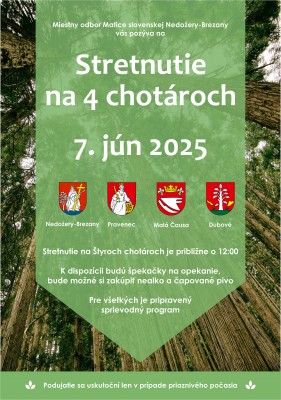 Stretnutie na 4 chotároch 2025