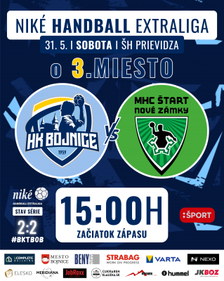 HK Bojnice - MHC N.Zámky