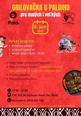 Piatkové grilovačky u Paldiho