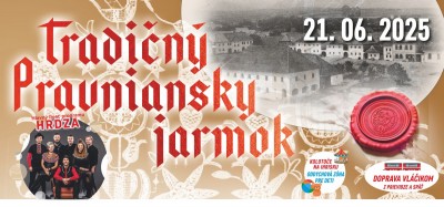 Tradičný Pravniansky Jarmok 2025 - hlavný hudobný hosť HRDZA