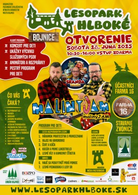 Lesopark Hlboké Bojnice - Slávnostné otvorenie