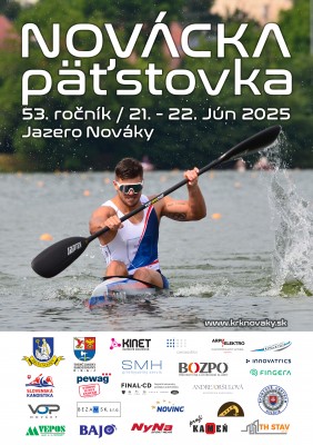 Kanoistika: Novácka päťstovka, 53.ročník