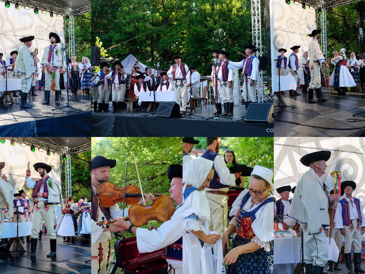 Video: Folklór mestskému parku v Prievidzi pristane. 39. ročník Hornonitrianskych folklórnych slávnosti