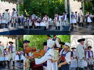 Video: Folklór mestskému parku v Prievidzi pristane. 39. ročník Hornonitrianskych folklórnych slávnosti