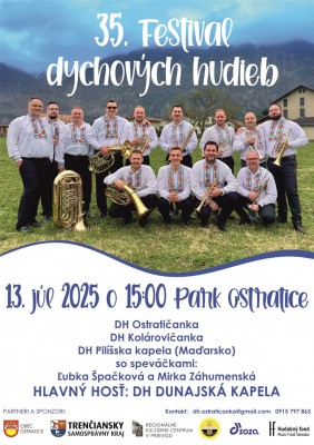 Festival dychových hudieb Ostratice 2025