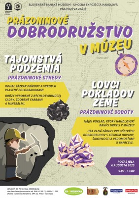 Leto v Uhoľnej expozícii Handlová