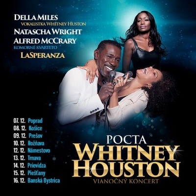 POCTA WHITNEY HOUSTON - Vianočný koncert