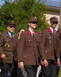 Foto a video: Dobrovoľní hasiči z obce Bystričany oslávili počas uplynulého víkendu 140 rokov 9