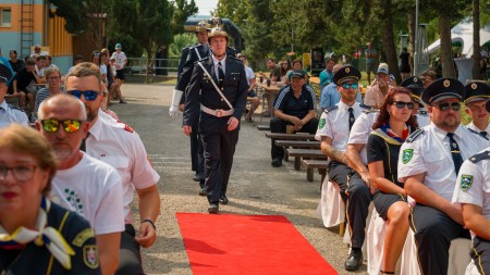 Foto a video: Dobrovoľní hasiči z obce Bystričany oslávili počas uplynulého víkendu 140 rokov 37