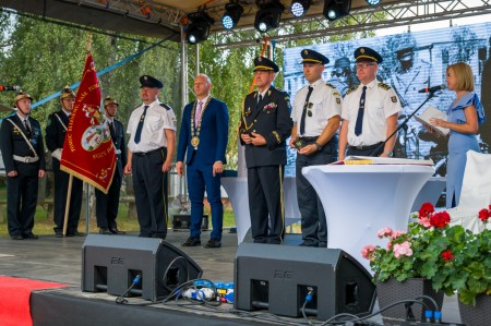 Foto a video: Dobrovoľní hasiči z obce Bystričany oslávili počas uplynulého víkendu 140 rokov 43