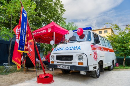 Foto a video: Dobrovoľní hasiči z obce Bystričany oslávili počas uplynulého víkendu 140 rokov 49