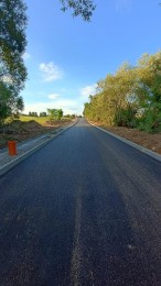 Foto a video: Nová cesta prepojí obce Porubu a Kanianku - hotová je prvá etapa (okres Prievidza) 3