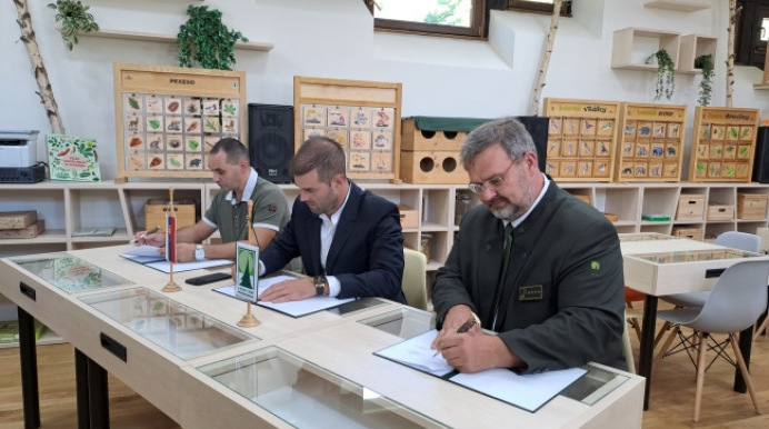 Spolupráca v oblasti lesnej pedagogiky v Lesoparku Hlboké - Bojnice